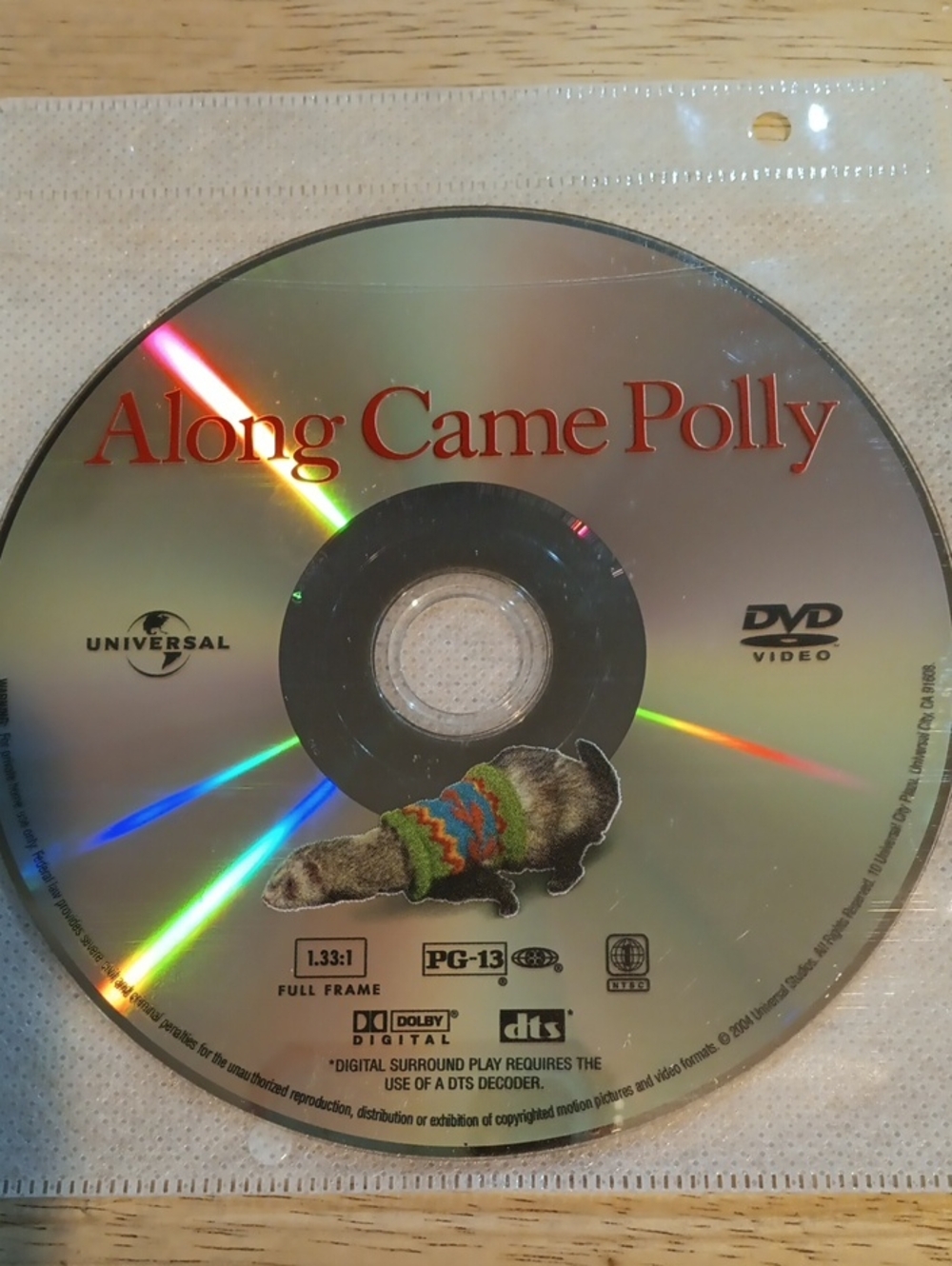 Along Came Polly DVD *NO CASE*